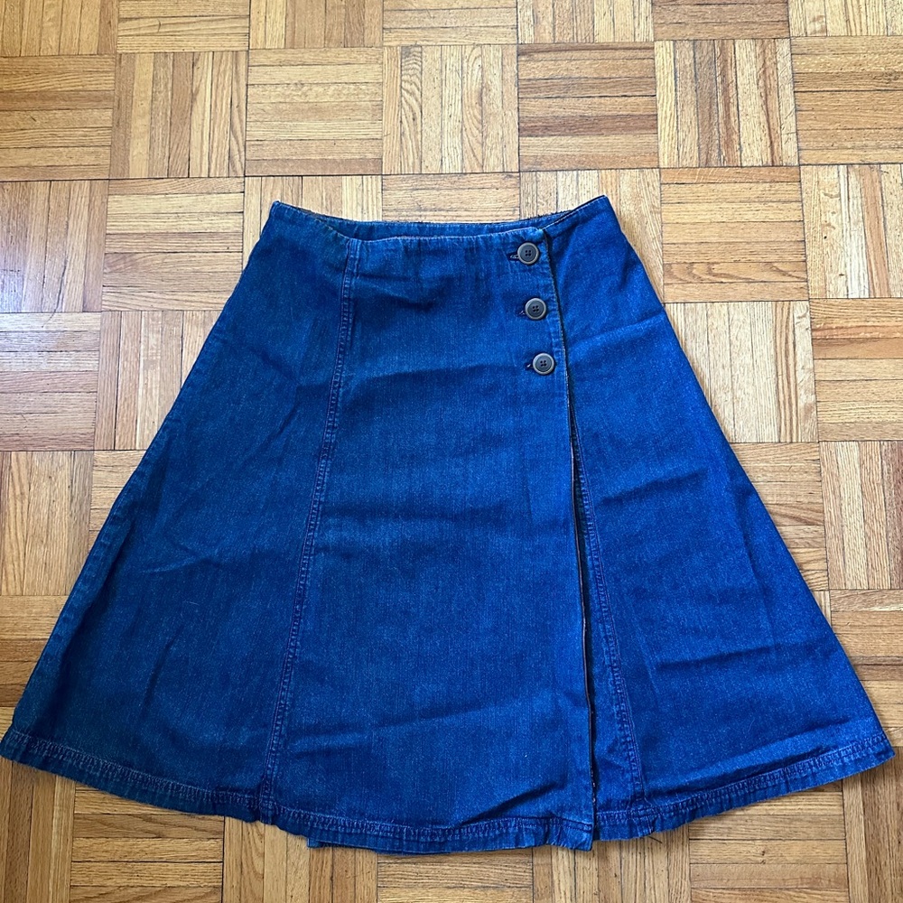 Jones New York Signature Denim Skirt